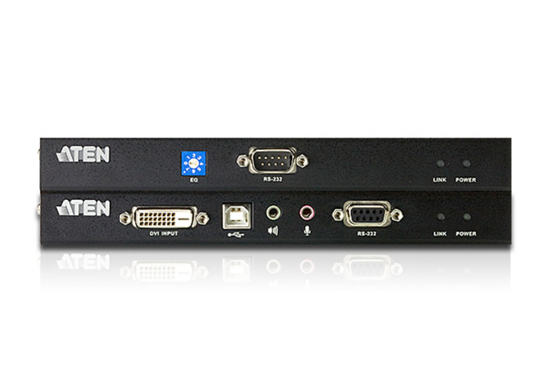 ATEN宏正USB DVI DualLink Cat5KVM信号延长器CE600