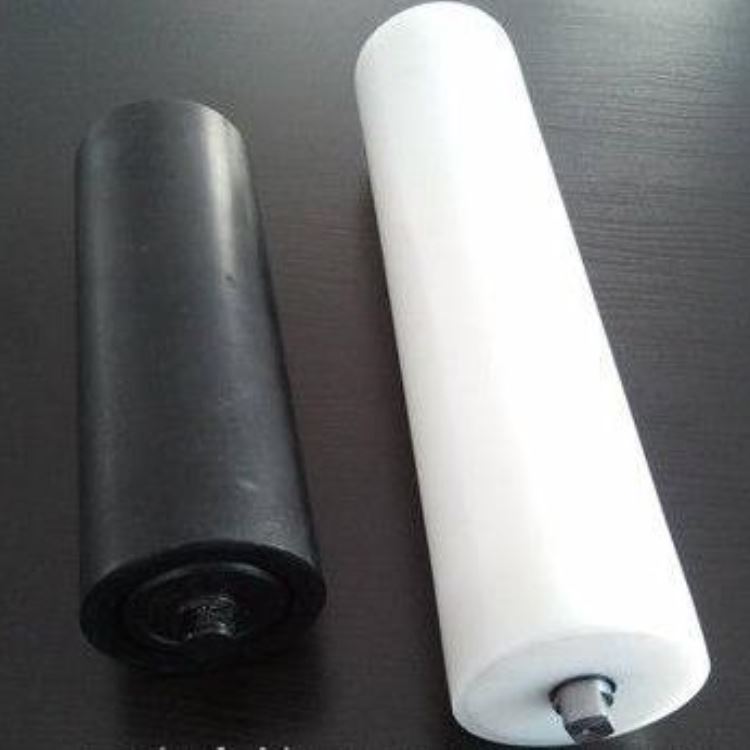 厂家专业生产 超高分子聚乙烯托辊 尼龙托辊价格 橡胶轮胎托辊