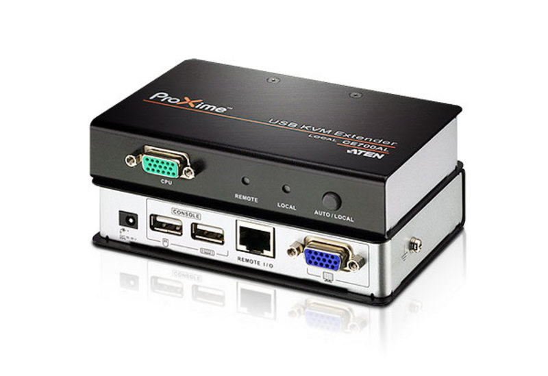 ATEN宏正USB VGA Cat 5 KVM信号延长器CE700A