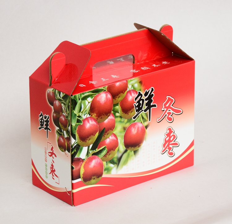 冬枣包装盒定制 水果包装盒 水果礼盒包装厂家供应