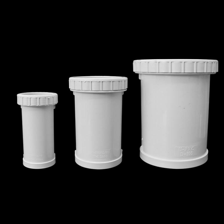 PVC排水管件排水加强型加长伸缩节新型排水管件