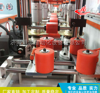 断桥铝门窗滚压加工机 开齿穿条一体机 断桥铝型材热收缩机