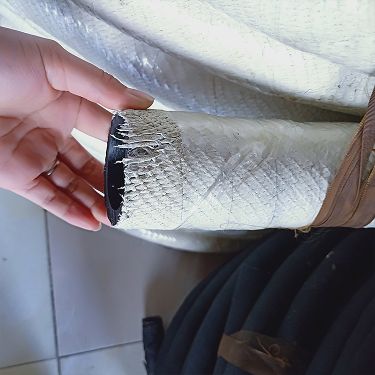 厂家生产石棉橡胶管 水冷电缆胶管外包石棉夹布胶管