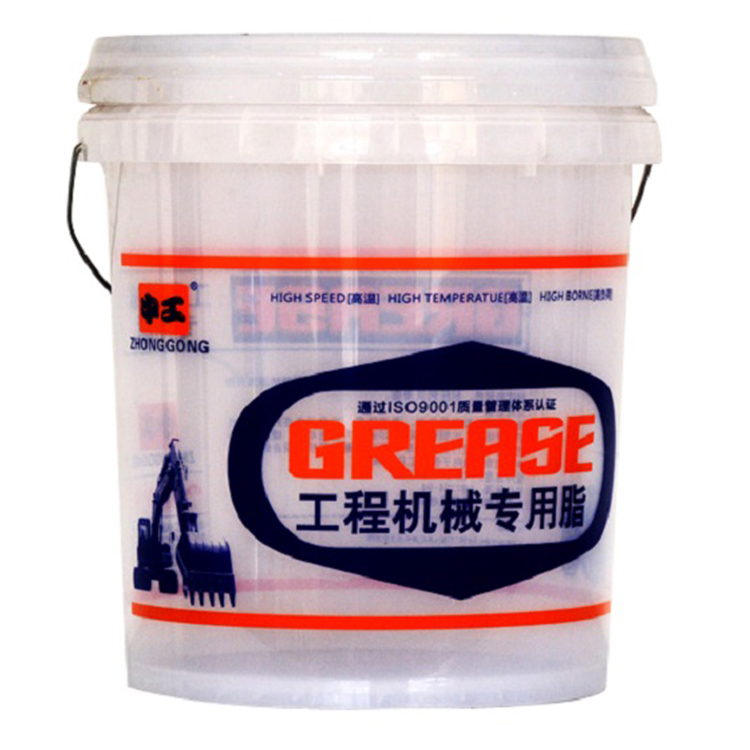 厂家直供15kg桶装润滑脂_工程机械专用脂生产厂家_大型重载货车用润滑脂