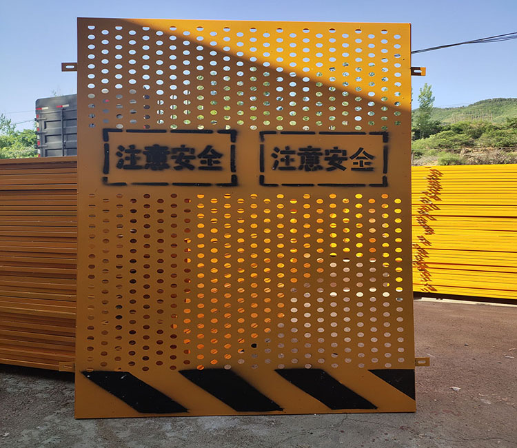 【选我选我】工地基坑护栏  人货电梯井道防护网 升降机围栏临时护栏加工订制