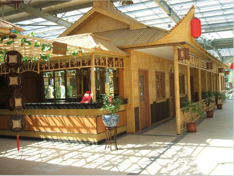 竹楼 竹房子 竹木建筑  楠海竹木建筑公司专业承包生态竹木建筑工程