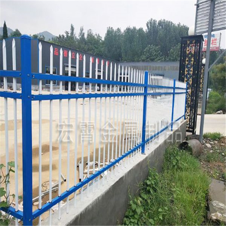 锌钢护栏-草坪护栏-小区绿化带护栏-庭院围栏-户外隔离护栏