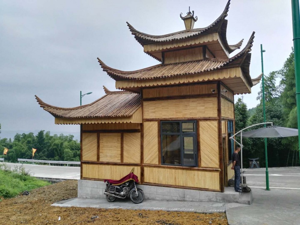 竹房子  竹楼价格  竹木装饰  竹建筑工程  楠海竹木建筑公司