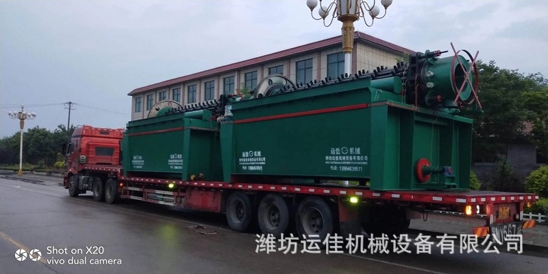 运佳机械-移动盘式真空过滤机-滤布自动清洗-抽气率高-高效节能