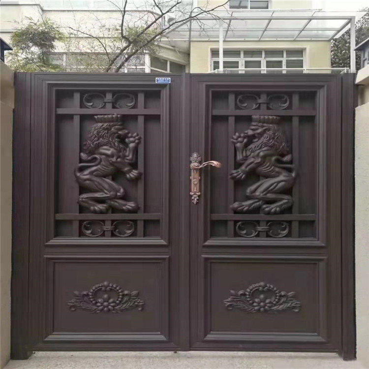 浚哲金属-铝艺大门-大门直销-山东专业厂家-定制批发-铝艺大门制作-铝艺大门厂家