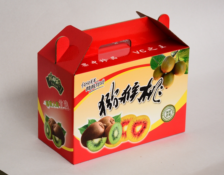 猕猴挑包装盒 猕猴桃礼品盒子厂家印制 可加印LOGO