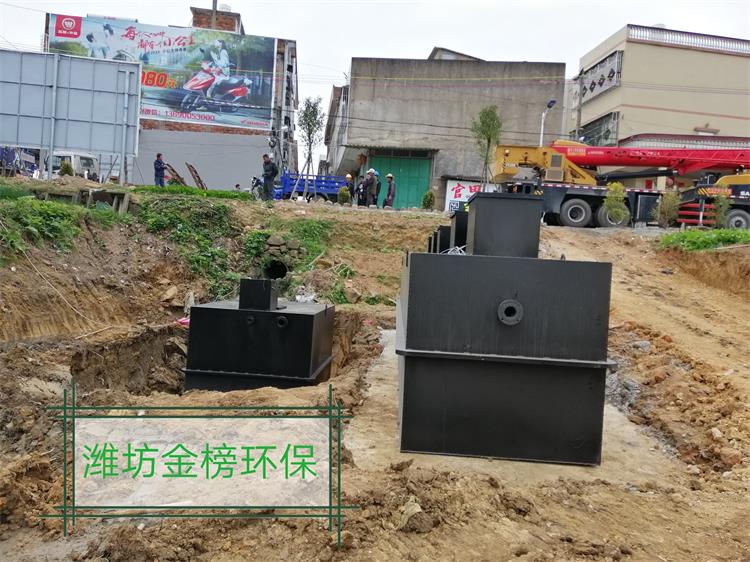 乡镇医院污水处理设备生化法MBR地埋一体化
