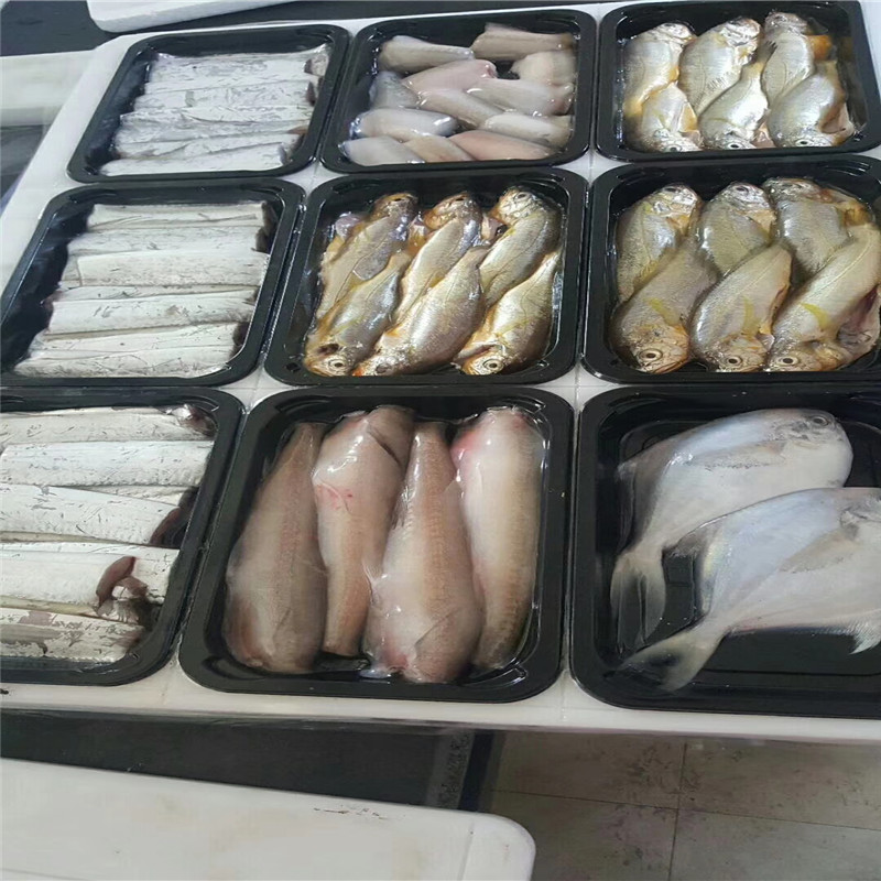 贴体包装机生鱼片贴体真空包装机明虾牛排全自动贴体食品包装机械