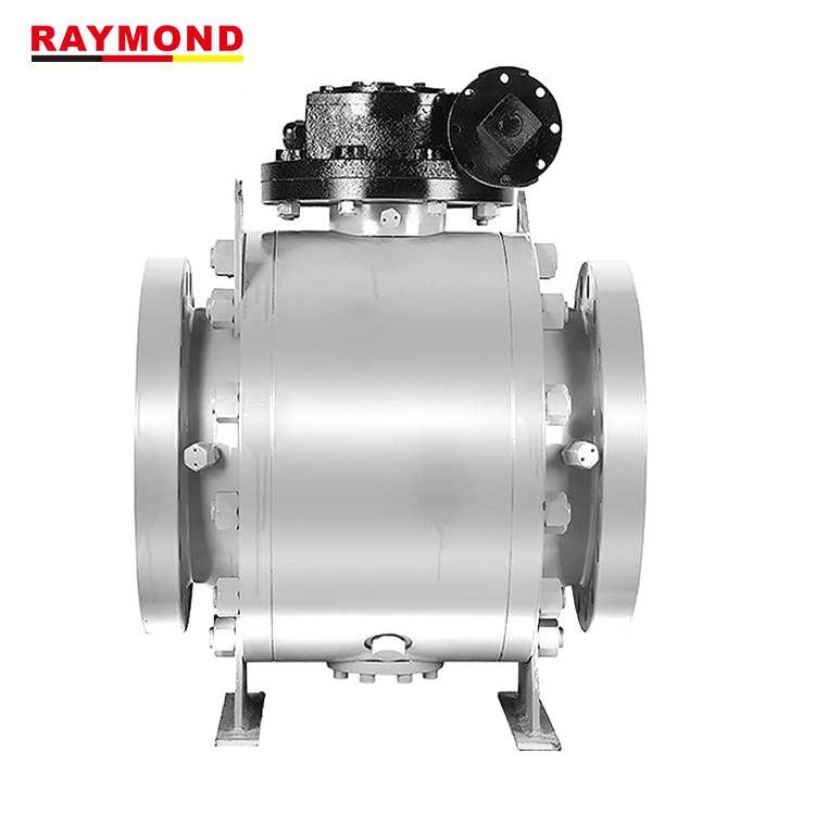 雷蒙德-直销不锈钢分体式软密封固定球阀Q347F-300LB