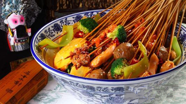 冷锅串串串串香商丘诚实人小吃培训学校膳道