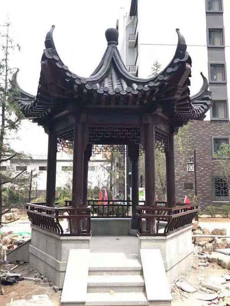 仿古凉亭设计 彩绘仿古凉亭施工队 山东古建凉亭厂家