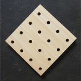 欧尼尔穿孔吸音板 成都厂家直销吸音材料 木质穿孔板 价格优惠
