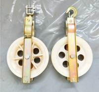 拉电缆滑轮怎么安装 电缆滑轮厂家批发生产厂家 江门电缆滑轮