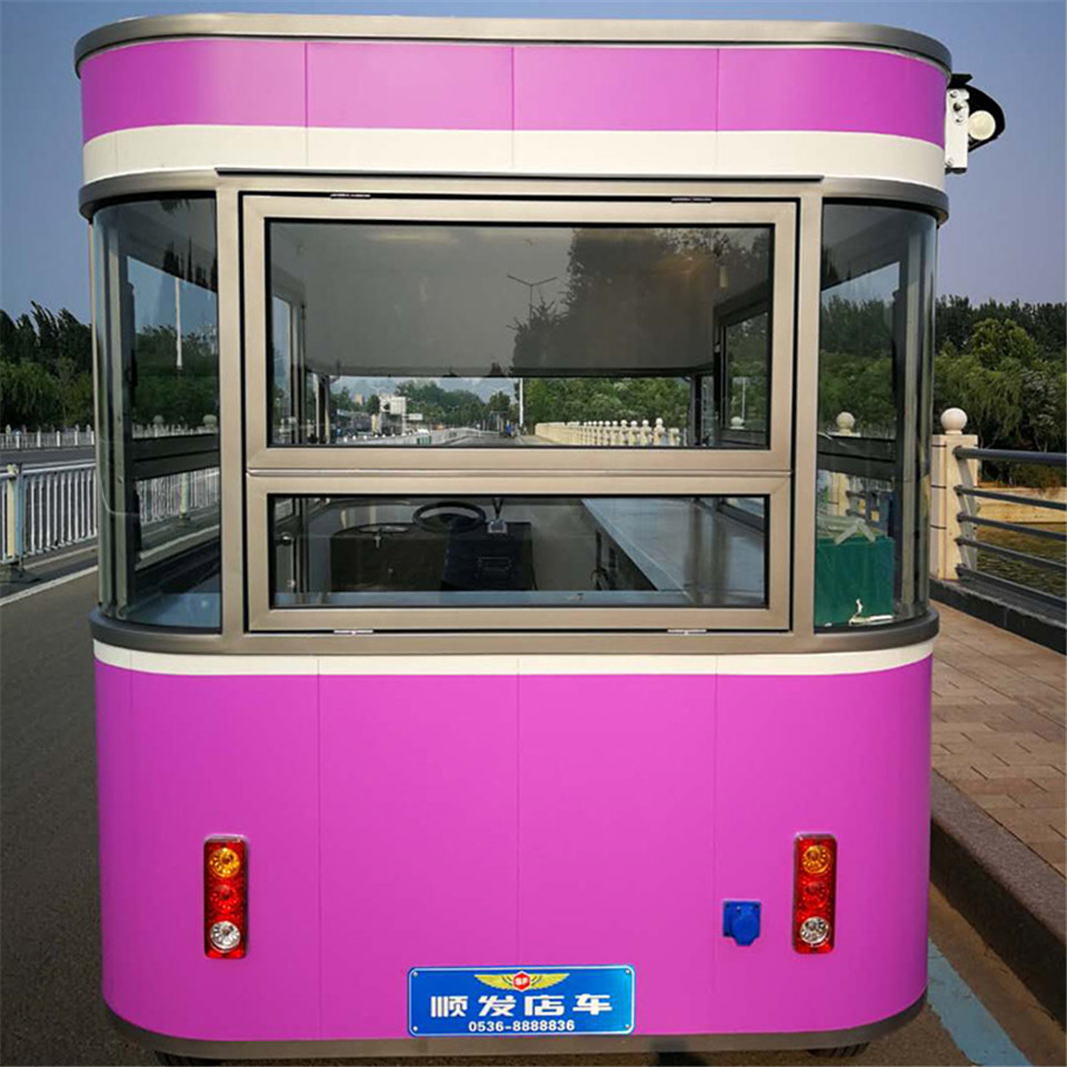 迷你型小吃车山东多功能电动餐车 顺发流动小吃车 流动美食车