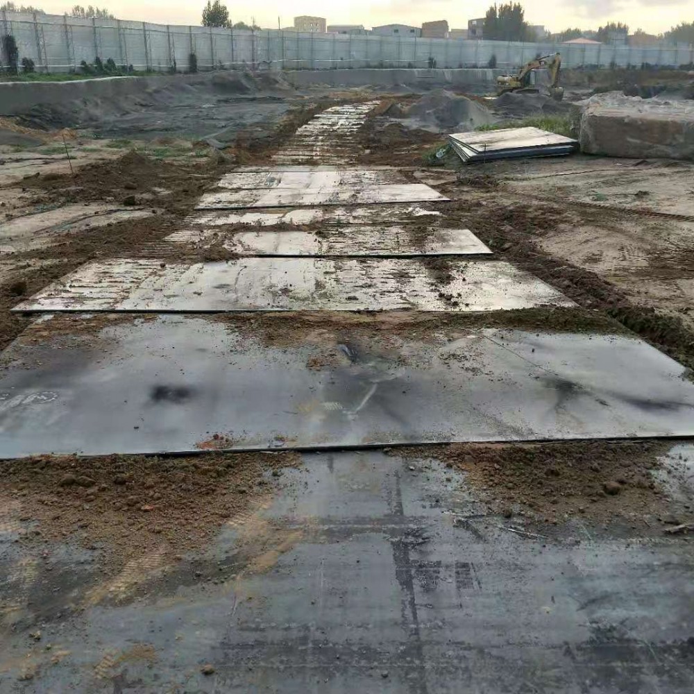 钢板出租  郑州铺路钢板租赁  汇之鼎专注于建筑材料出租