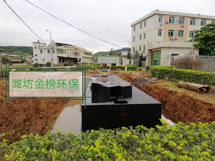 动物无害化处理污水处理设备生化法MBR地埋一体化