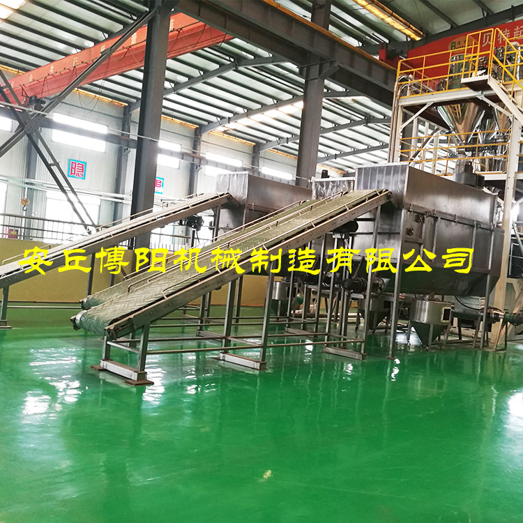 博阳全自动拆包机_尿素拆袋机_密闭自动拆包投料站价格