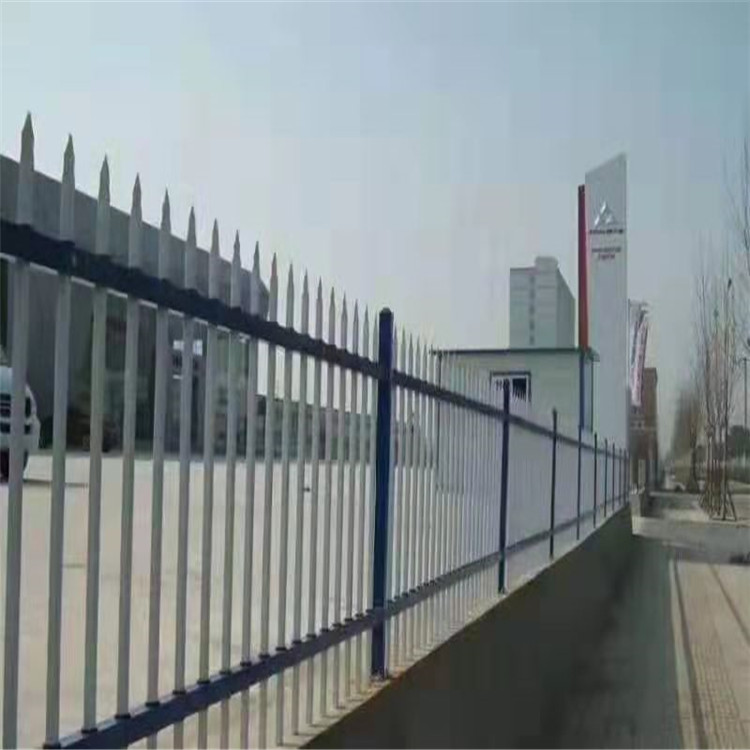 锌钢护栏_厂家直销小区围栏_锌钢院墙围墙护栏_新型组装式护栏可定制