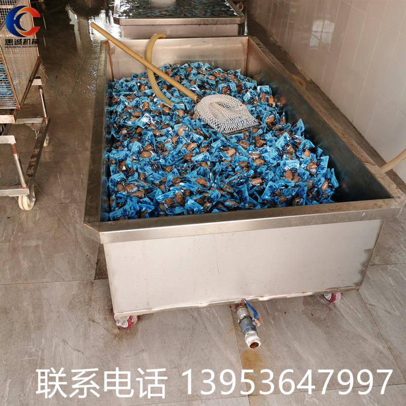 小龙虾清洗线 海鲜气泡清洗流水线 橘子清洗线