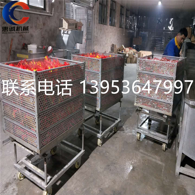 软包装风干鸭全自动双并杀菌锅 鸭腿杀菌锅 鸭脖杀菌锅