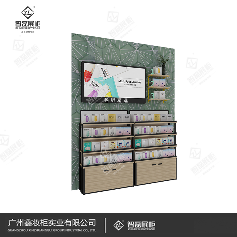 高端商业柜台定制_化妆品展柜_优质展柜厂家