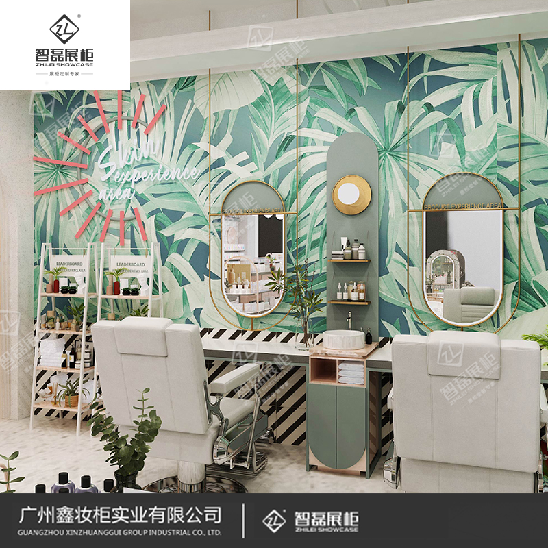 化妆品展柜_美妆展柜设计_化妆品展柜安装专业技术团队