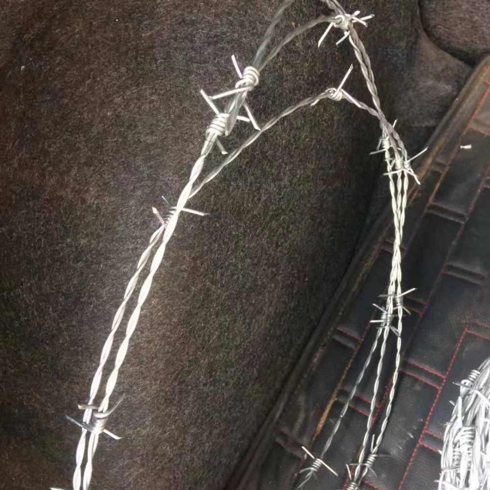 厂家直销  正反刺拧绳低碳钢丝拧绳单股刺绳可定制