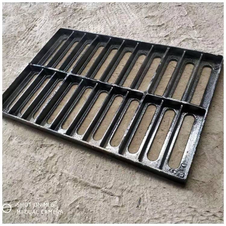 300*500铸铁篦子_球墨铸铁雨水盖板_大承重铸铁篦子
