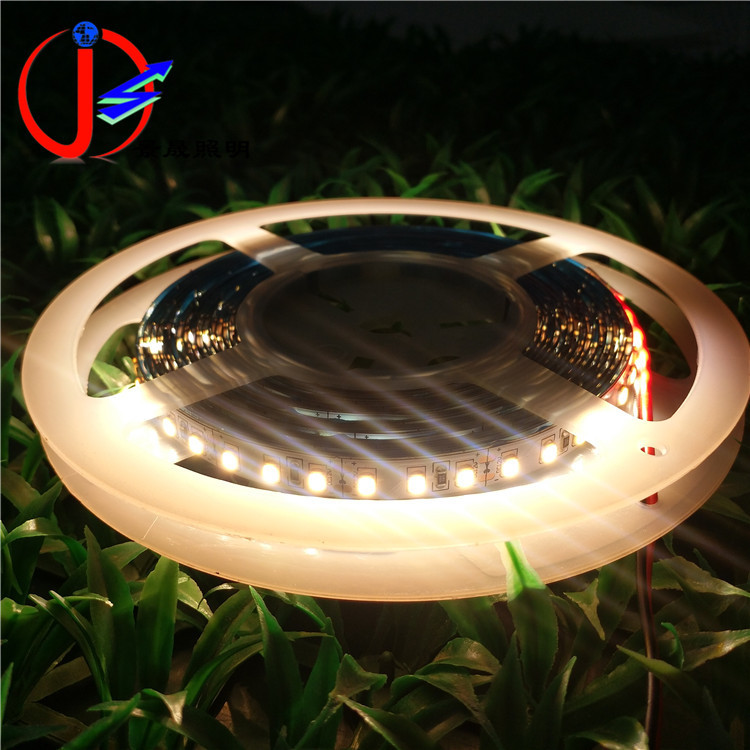 LED灯带12V120珠/m2835套管粉红色贴片软灯条供应
