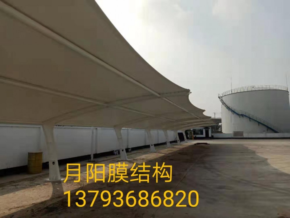 膜结构车棚_膜结构汽车棚---膜结构停车棚---定做停车场充电桩车棚厂家