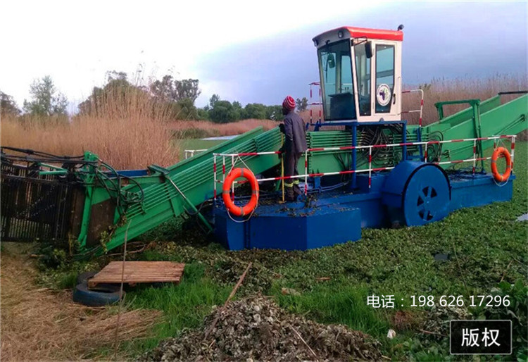 割草船生产 保洁船供应商 人工湖清洁 垃圾收集粉碎压榨