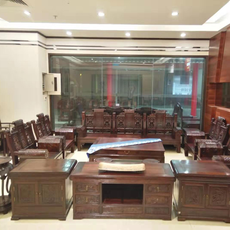 中山大涌红木家具,精品大红酸枝家具,定制红木家具厂家