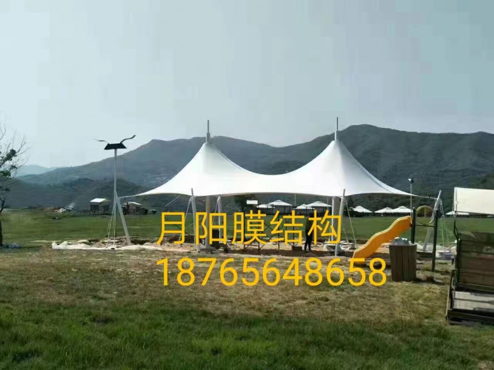 张拉膜景观  广场膜结构景观---公园膜结构景观棚_张拉景观蓬_膜结构建筑工程--景观膜结构