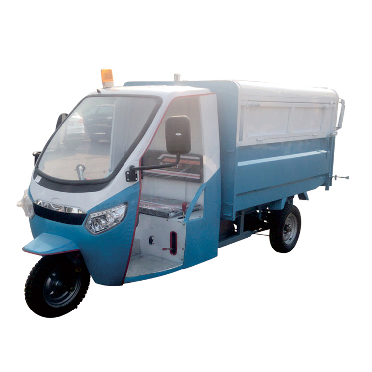 电动三轮保洁车_封闭式垃圾清运车