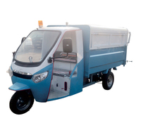 电动三轮保洁车_封闭式垃圾清运车