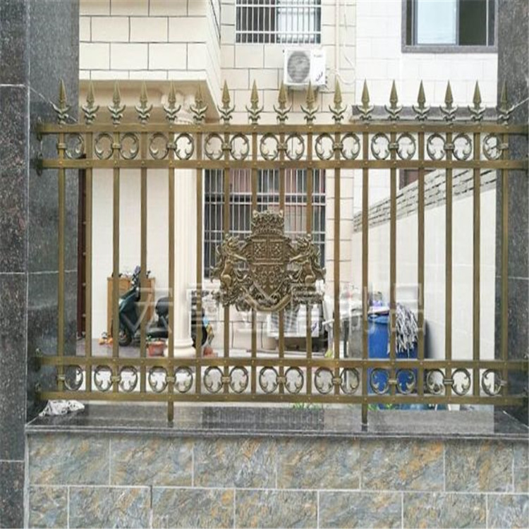 铝艺护栏_厂家定制别墅围墙栏杆_铝合金院墙护栏_花园铝艺护栏