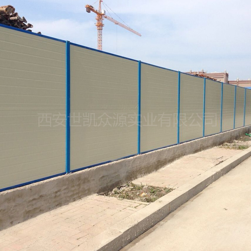加厚pvc围挡护栏工地施工隔离挡板建筑工地pvc围栏围挡护栏隔离板