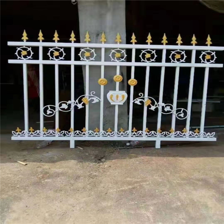 铁艺护栏_家庭住宅小区铁艺护栏_组装式铁艺护栏_工厂学校铁艺围栏
