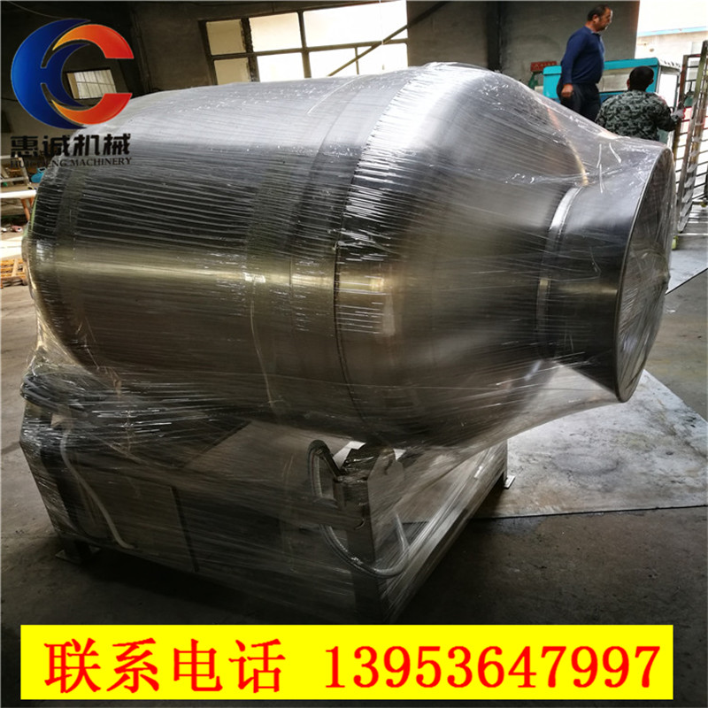 全自动肉制品真空滚揉腌制机 鸡胸肉真空滚揉腌制机 鸭肉真空滚揉腌制机