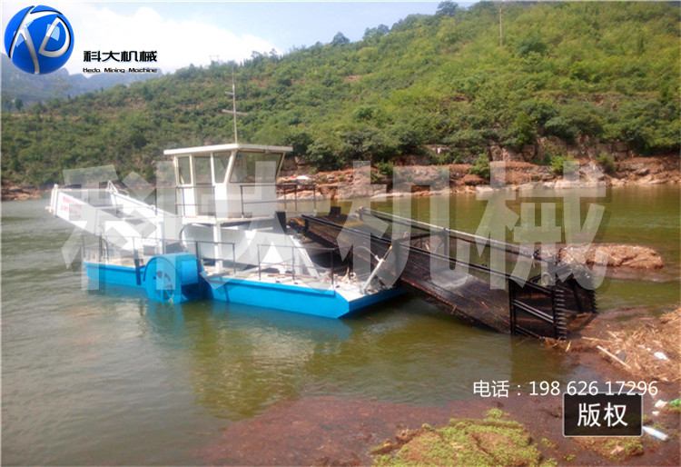水面清洁机器人的功能 机械湖面保洁船