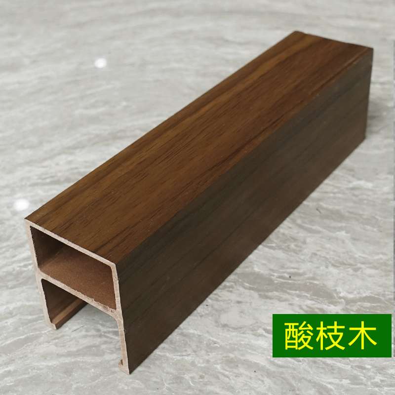 艾可生态木_天花吊顶_临沧木塑方通