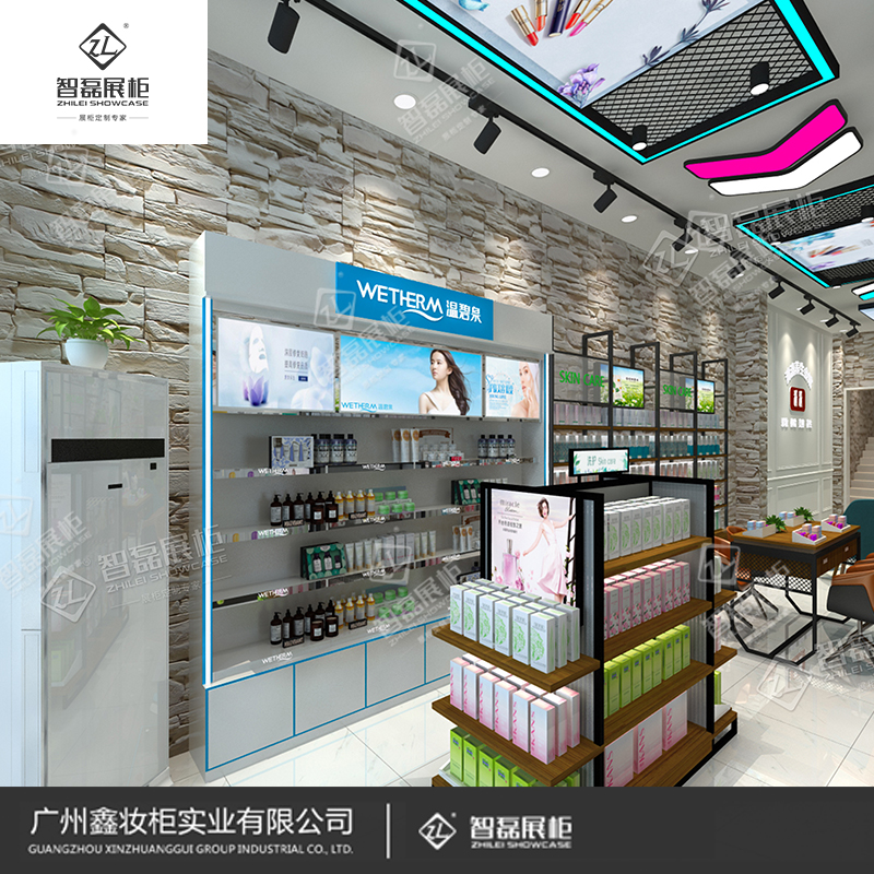 美妆产品展柜定做_展示柜厂家定做_美妆产品展柜厂家