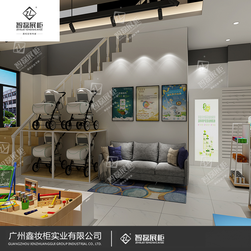 精品展柜定制_童装展示柜厂家_童装展示柜品牌价格
