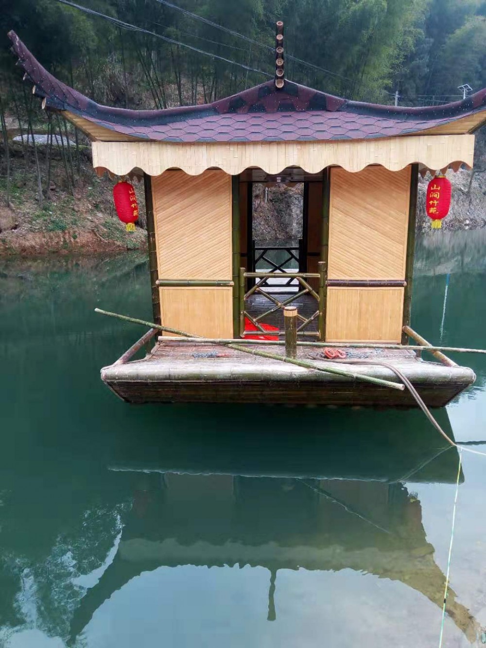 楠海 竹制品 竹房子工艺品 竹房子 竹房子价格 价格面议