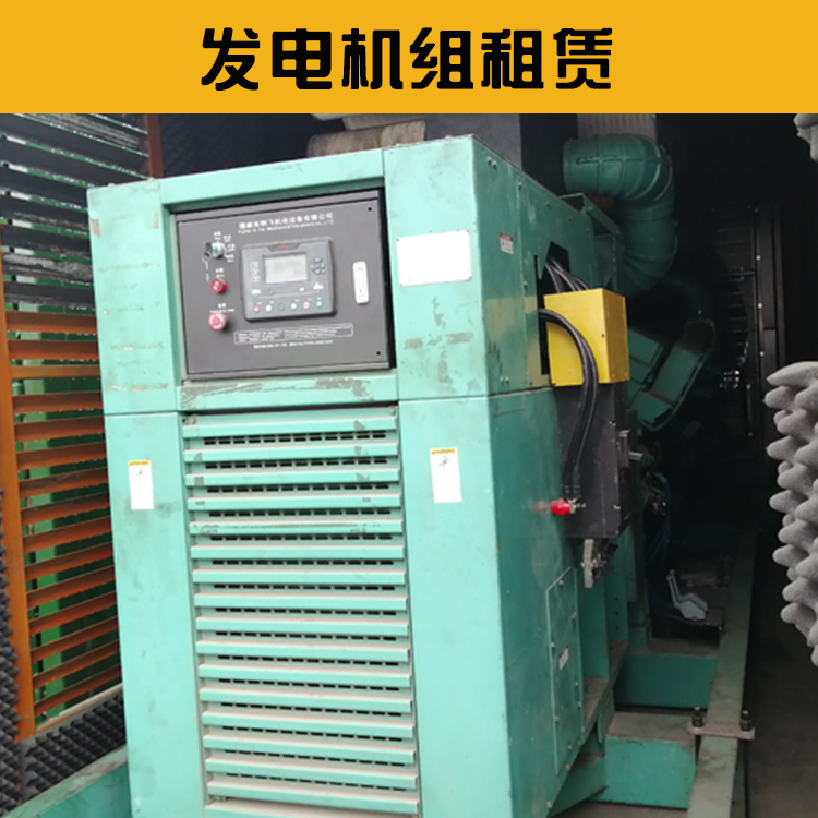 仙桃发电机出租用于不同电压耐用质保